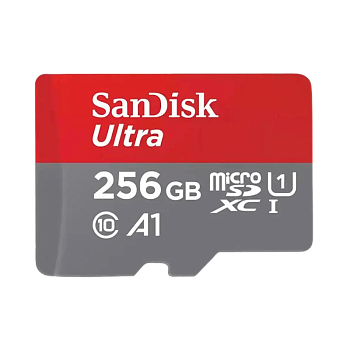 Карта памяти microSD SanDisk ULTRA 256GB Class10 A1 UHS-I (U1) 120 МБ/сек CN (Китай) без адаптера (1