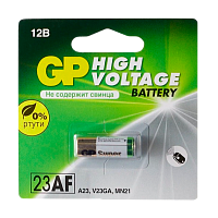 Батарейка GP LR23/V23GA/A23/MN21 BL1 Alkaline 12V (1/20/200)