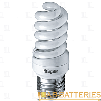 Лампа энергосберегающая Navigator SF10 E27 11W 2700К 220-240V спираль (1/12/108)