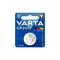 Батарейка Varta ELECTRONICS CR2477 BL1 Lithium 3V (6477) (1/10/100) 