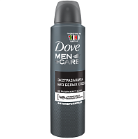 Дезодорант мужской Dove Экстразащита без белых следов спрей 150мл (1/6)