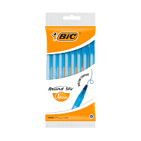 Ручка шариковая BIC Round Stic 1.0мм 8шт. синий (1/6/144)