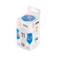 Лампа светодиодная ЭРА A60 E27 11W 4000К 170-265V груша (1/10/100)