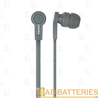 Наушники внутриканальные Smartbuy BANG серый с защитным кофром (1/100) 