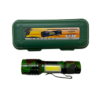 Фонарь ручной Без бренда H-871 от аккумулятора белый свет + ZOOM