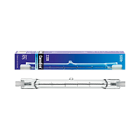 Лампа галогенная Camelion R7s 500W 220V трубка J118 прозрачная (1/50/500)