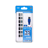 USB-Хаб Smartbuy 7307 7USB USB3.0 с выключателем белый 