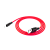 Кабель HOCO X21 Plus USB (m)-Lightning (m) 1.0м 2.4A силикон черный красный (1/28/168)