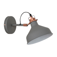 Светильник настенный Camelion WML-425 Amsterdam 40W 230V E27 серый (1/12)