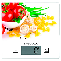 Весы кухонные Ergolux ELX-SK01-С36 электронные 5кг ассорти (1/20)