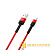 Кабель Borofone BX34 USB (m)-microUSB (m) 1.0м 2.4A нейлон красный (1/360)