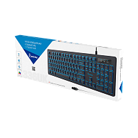 Клавиатура проводная Smartbuy 336 классическая USB черный (1/20)