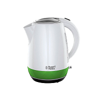 Электрочайник Russell Hobbs 19630-70 Kitchen Collection 2200W 1.7л белый зеленый