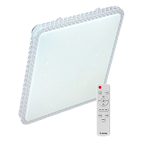 Светильник настенно-потолочный Космос MYSTERY QUADRO Premium 75W 230V LED накладной пульт ДУ (1/5)