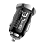 Автомобильное З/У HOCO Z44 1USB/Type-C 3.0A черный (1/12/120)