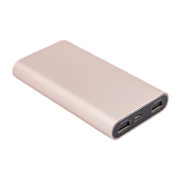 Внешний аккумулятор Remax RPP-10 Vanguard 10000mAh 2.1A 2USB фонарик золотой