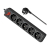 Сетевой фильтр Defender ES 5р.С/З 10A 125 Дж 1.8м черный (1/45)
