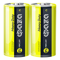 Батарейка Фаzа R14 C SH2 Heavy Duty 1.5V (2/24/288)