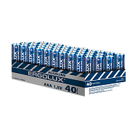 Батарейка Ergolux LR03 AAA BOX40 Alkaline 1.5V (40/480)