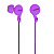 Наушники внутриканальные Smartbuy MANGA пурпурный (1/200)