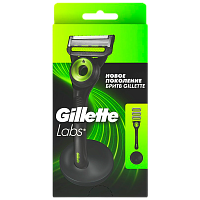 Бритва Gillette "Labs" 5 лезвий 3 кассеты +подставка