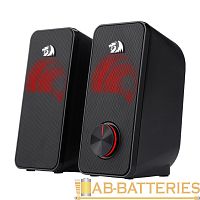 Колонки 2.0 Redragon Stentor 6W Jack 3.5мм черный (1/20) 