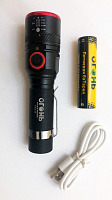 Фонарь универсальный Без бренда H-610-T6 COB от аккумулятора USB ZOOM