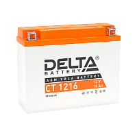 Аккумулятор для мототехники Delta CT 1216 (1/4) 
