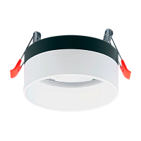 Светильник потолочный Camelion LGX53-01 16W 230V GX53 IP20 встраиваемый черный (1/50)
