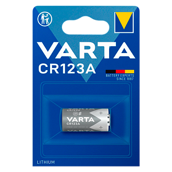 Батарейка Varta Professional CR123A BL1 Lithium 3V (6205) (1/10/100)