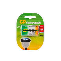 Аккумулятор бытовой GP HR6 AA BL2 NI-MH 1300mAh в пластиковой упаковке (2/20/200) R