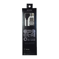 USB кабель REMAX RL-LA01  (IPhone 5/6/7/SE) (15CM, 2.1A) Чёрный