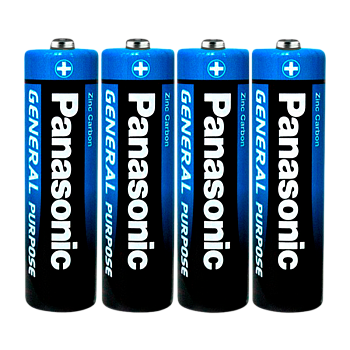 Батарейка Panasonic GENERAL Purpose R6 AA SH4 Heavy Duty 1.5V (48/240)