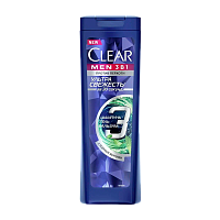 Шампунь Clear Ультра Свежесть Men 400мл 3 в 1 (1/12)