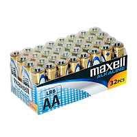 Батарейка Maxell LR6 AA БОКС40 Alkaline 1.5V (40/400) 