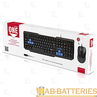 Набор клавиатура+мышь проводной Smartbuy 230346 ONE классическая черный (1/20)