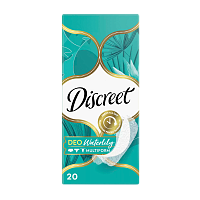 Прокладки женские ежедневные Discreet Single Water Lily Multiform 20шт. (1/18)
