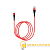 Кабель Borofone BX32 USB (m)-Lightning (m) 1.0м 2.4A нейлон красный (1/360)