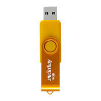 Флеш-накопитель Smartbuy Twist 16GB USB2.0 пластик желтый