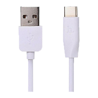 Кабель HOCO X1 USB (m)-Type-C (m) 1.0м 2.4A ПВХ белый (1/30/300)