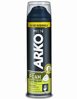 Пена для бритья Arko SOOTHING HEMP 200мл с маслом конопли (1/24)