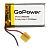 Аккумулятор Li-Pol GoPower LP603048 PK1 3.7V 900mAh с защитой (1/10/250)