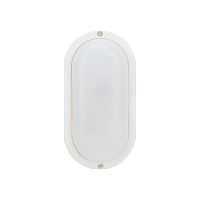 Светильник настенно-потолочный Космос ДПО 10W 230V IP65 для ЖКХ овал (1/40)