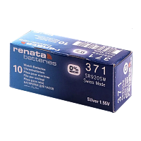 Батарейка Renata 371 (SR920SW) Silver Oxide 1.55V (1/10/100)