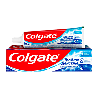 Зубная паста COLGATE Экстра Отбеливание Тройное Действие 100мл (1/48)