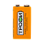 Батарейка Трофи Super Крона 6F22 Shrink 1 Heavy Duty 9V (1/10/500/14000)
