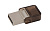 Флеш-накопитель Kingston DataTraveler microDuo 64GB USB2.0 microUSB (m) металл коричневый