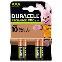 Аккумулятор предзаряженный RTU Duracell HR03 AAA BL4 NI-MH 850/900mAh (4/40/15000) 
