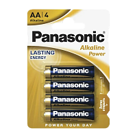Батарейка Panasonic Power LR6 AA BL4 Alkaline 1.5V (4/48/240)
