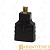 Переходник Smartbuy A116 microHDMI (m)-HDMI (f) пластик черный (1/1000)